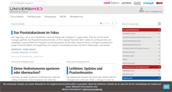 Desktop Screenshot of anaesthesiologie-intensivmedizin.universimed.com